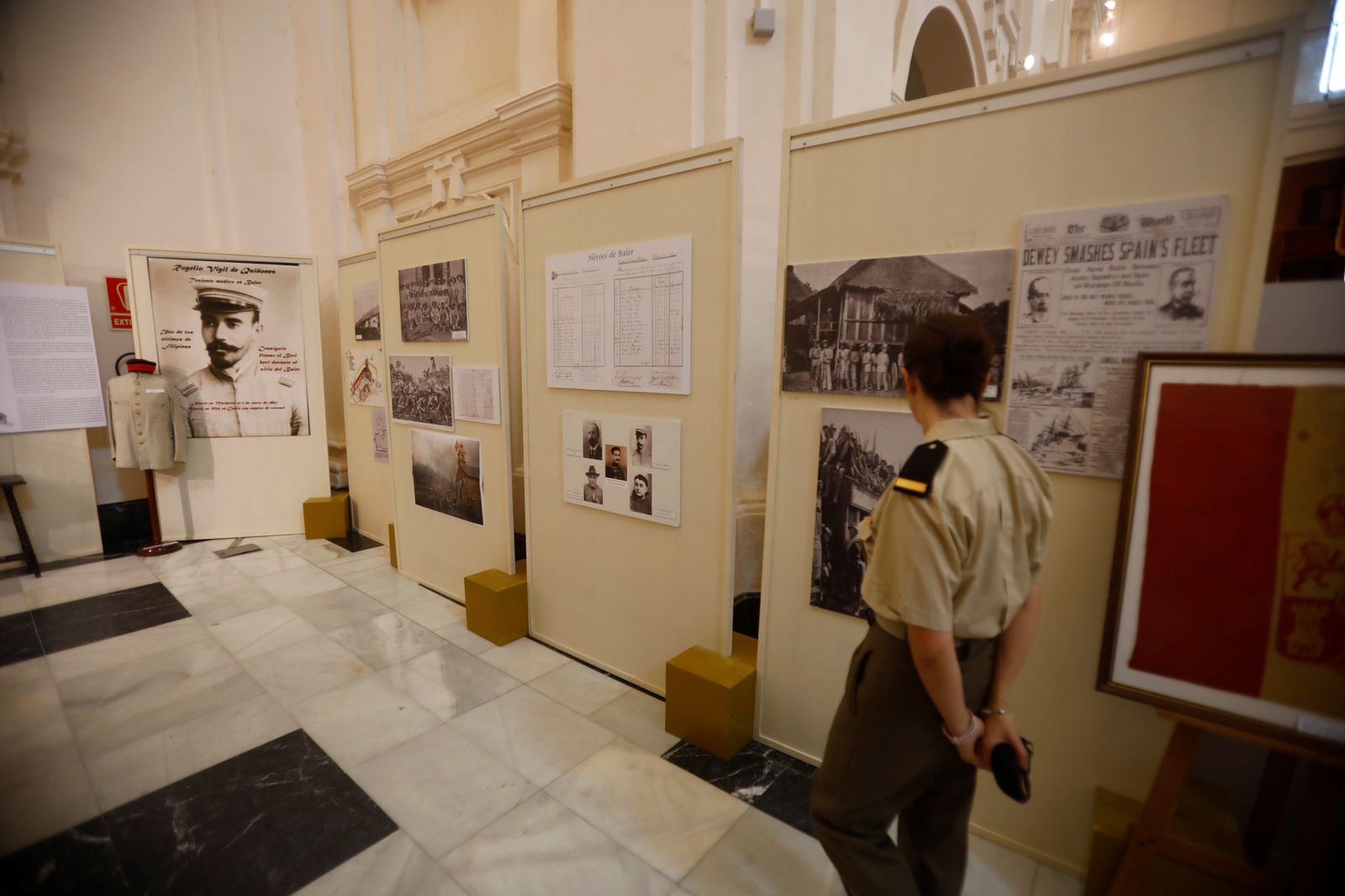 La exposición 'Cuba, Puerto Rico y Filipinas, 1492-1898 cuatro siglo de gestas en ultramar', en imágenes