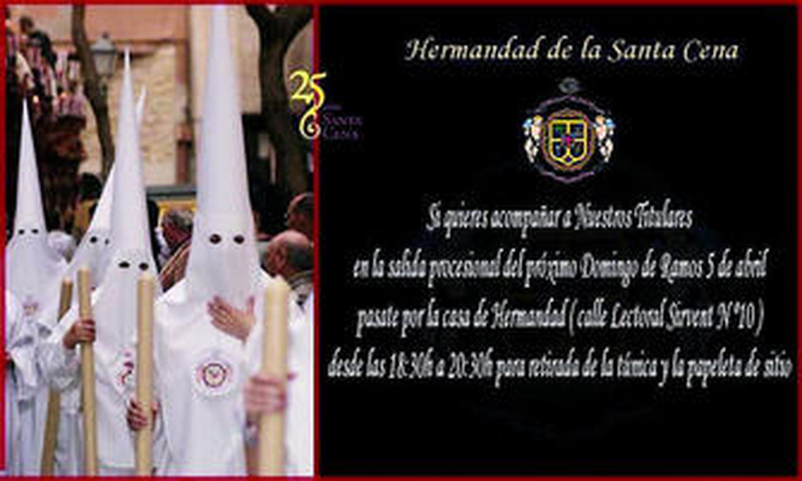 Penitentes de la Santa Cena.