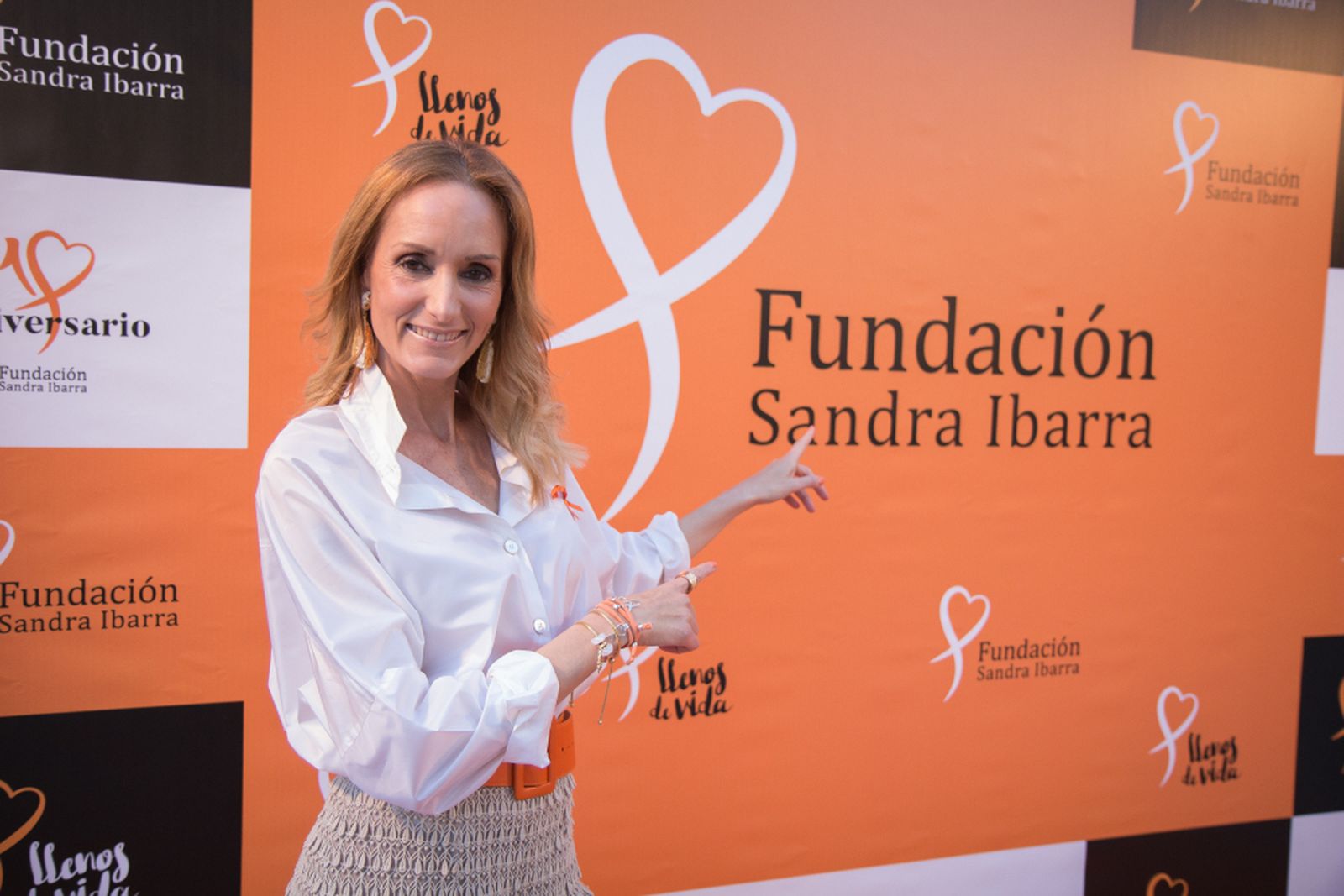 La presidenta de la Fundación, Sandra Ibarra.
