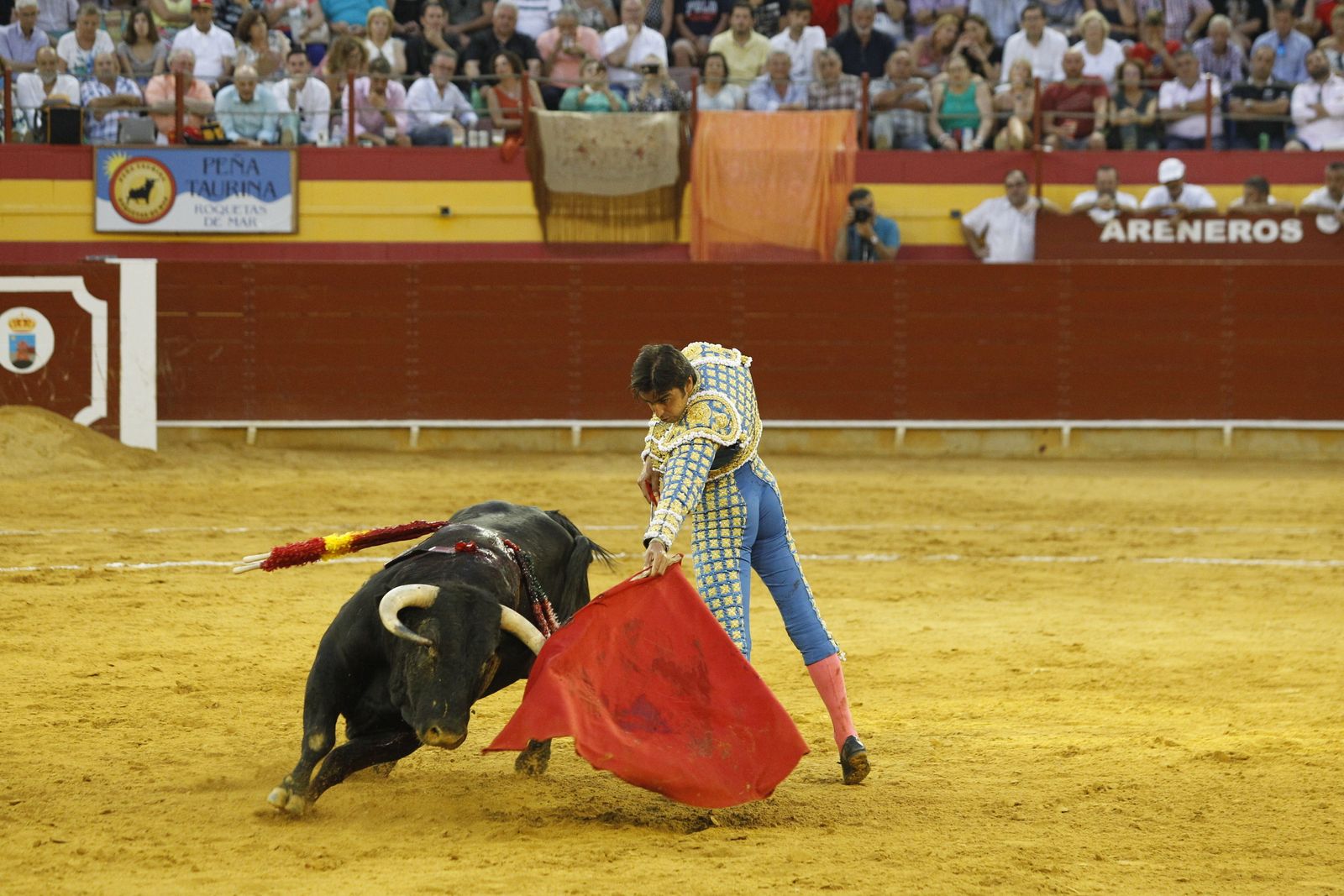 Fotogalería corrida toros Feria Santa Ana-Roquetas de Mar-El Juli-Perera-Aguado