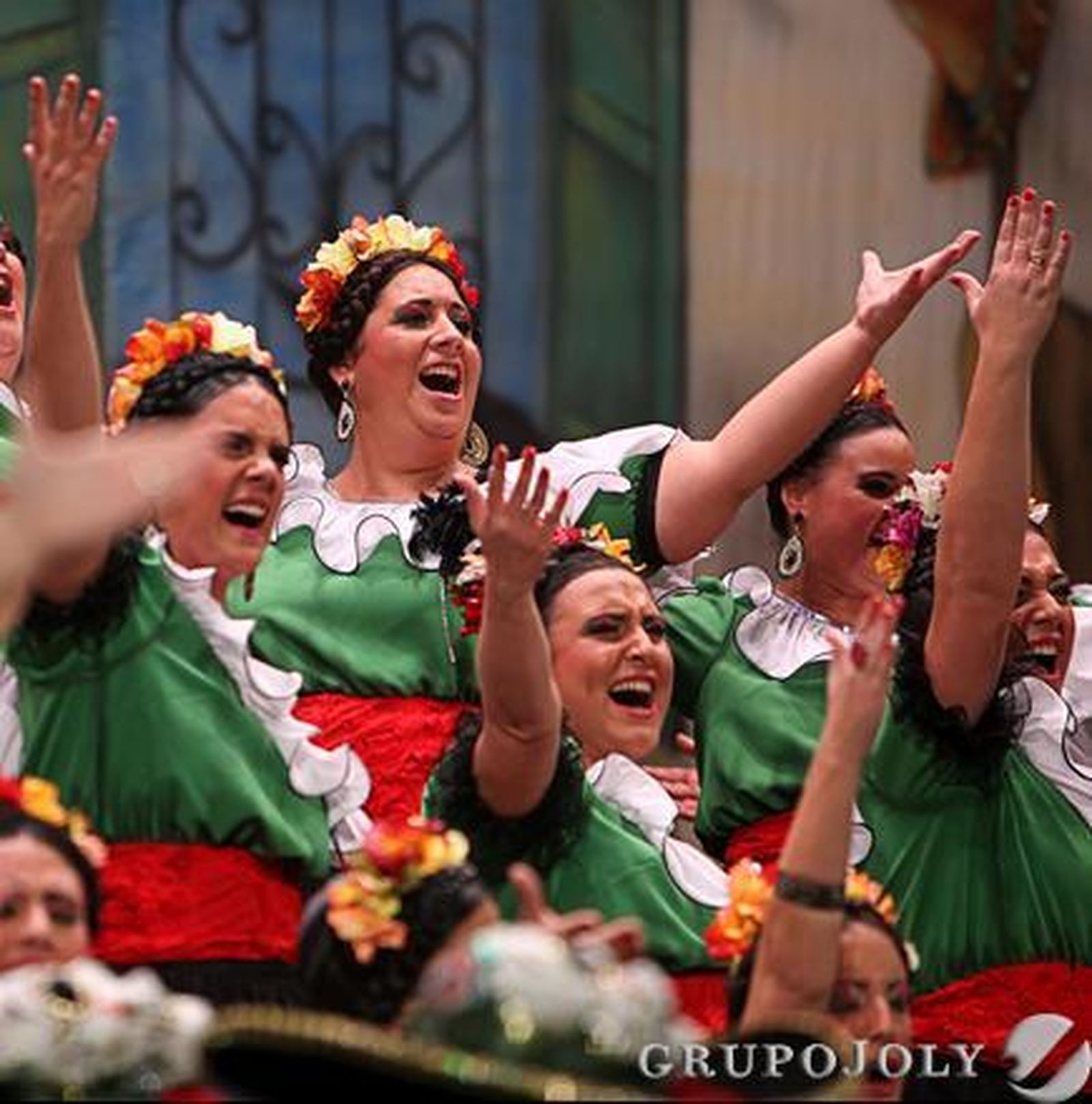 Coro 'Cantina Las manitas'  Foto: Jesus Marin