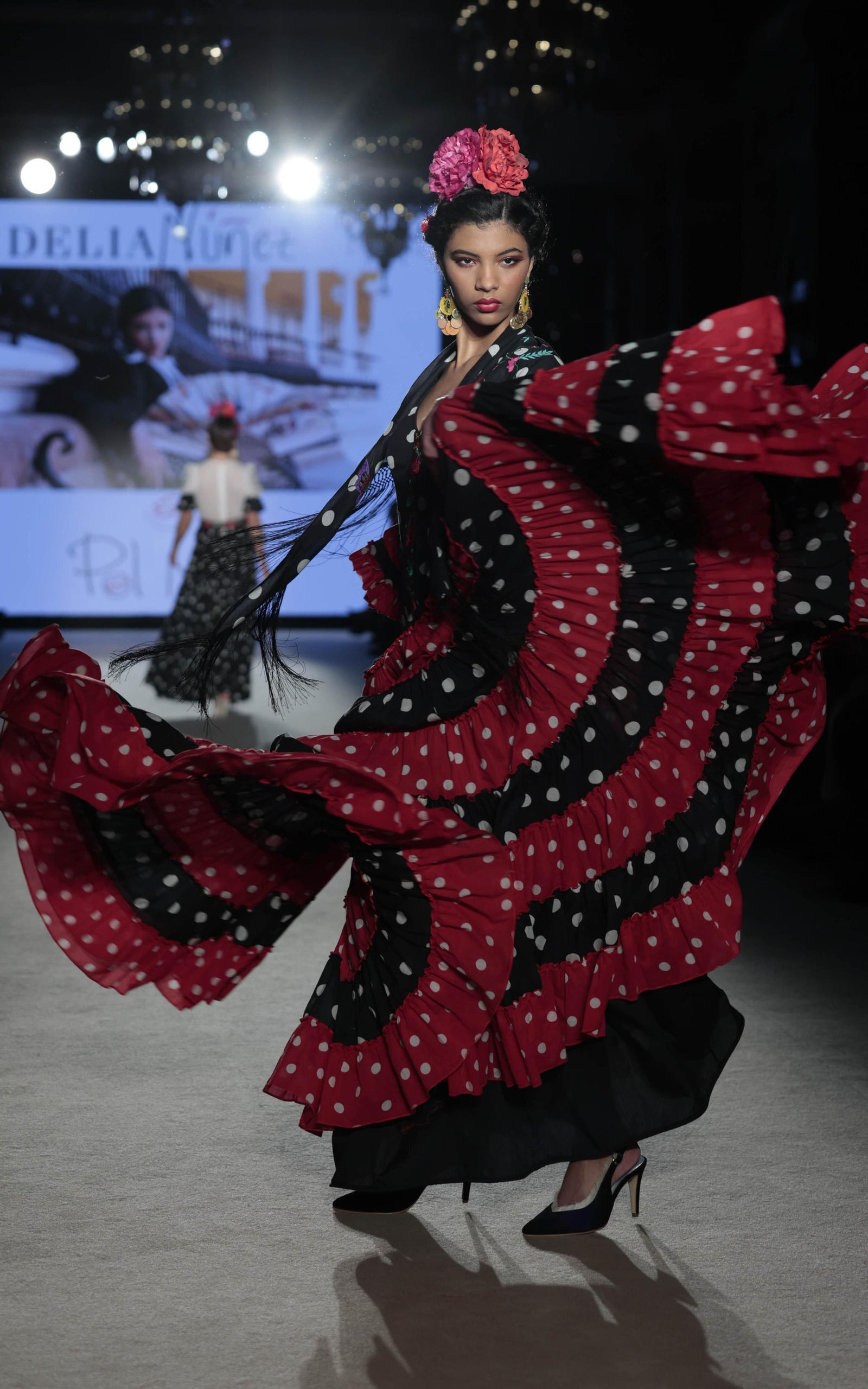 Uno de los diseños de Pol Núñez vistos en We Love Flamenco.