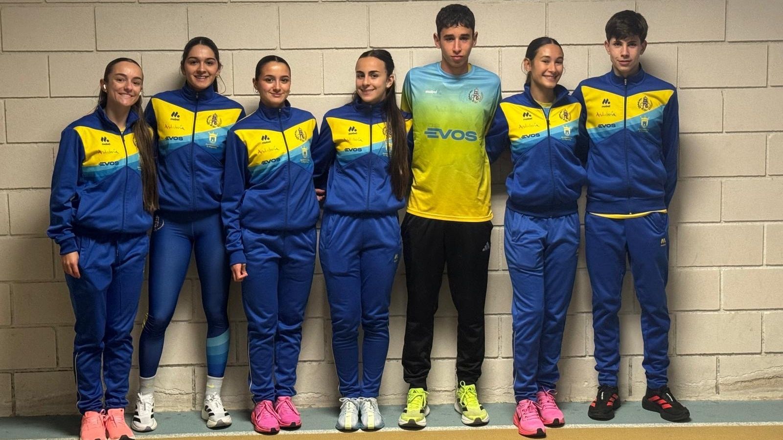 Equipo del Bahía de Algeciras en el Andaluz sub-23.