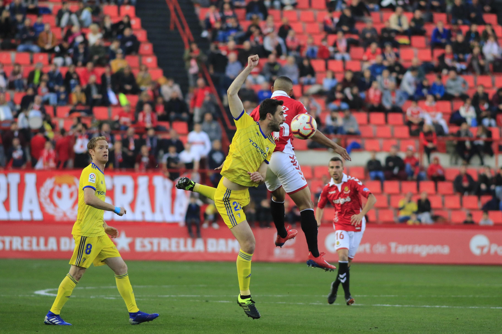 Las imágenes del Nástic - Cádiz CF