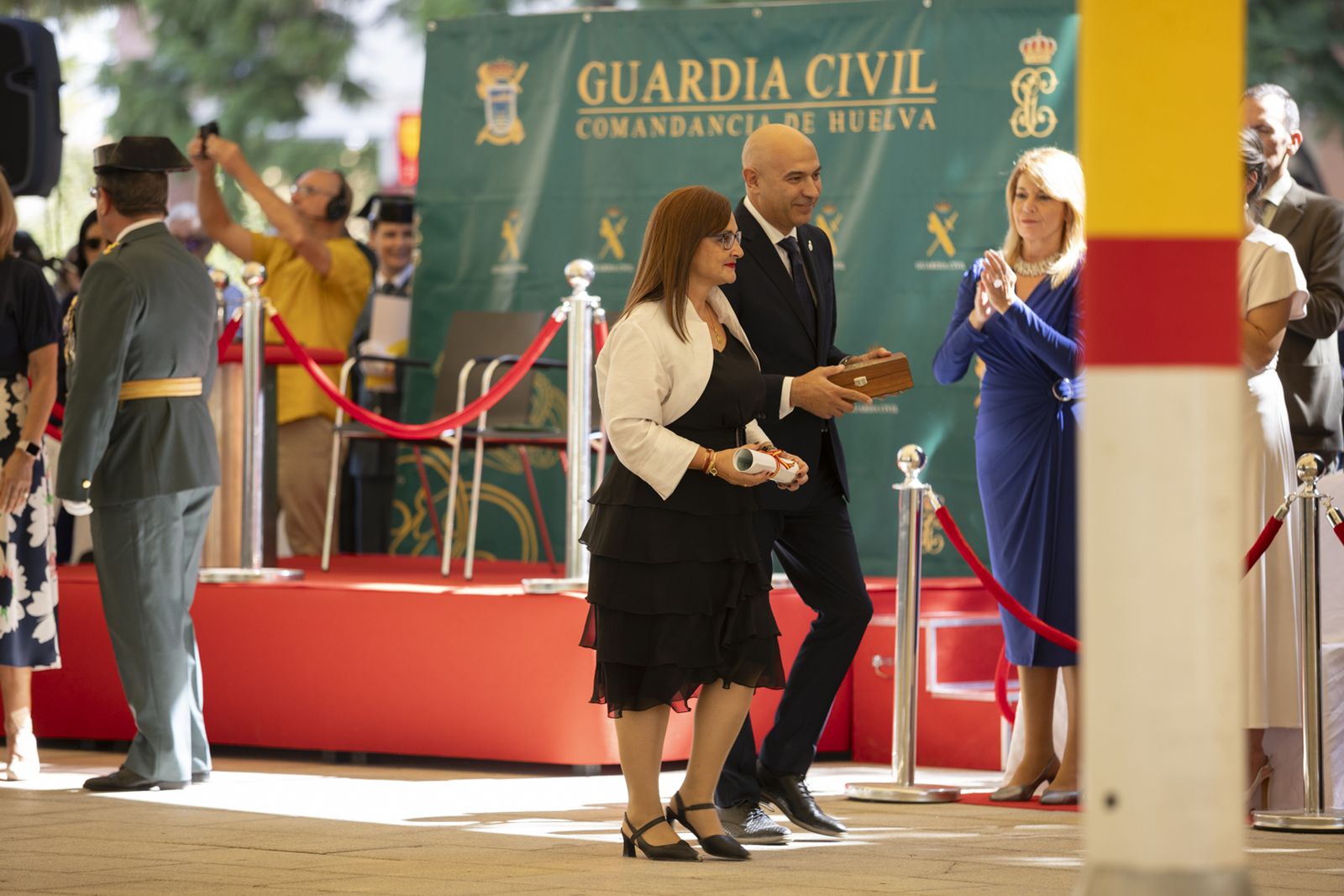 Imágenes de los actos de celebración de la festividad de la patrona de la Guardia Civil, la Virgen del Pilar.