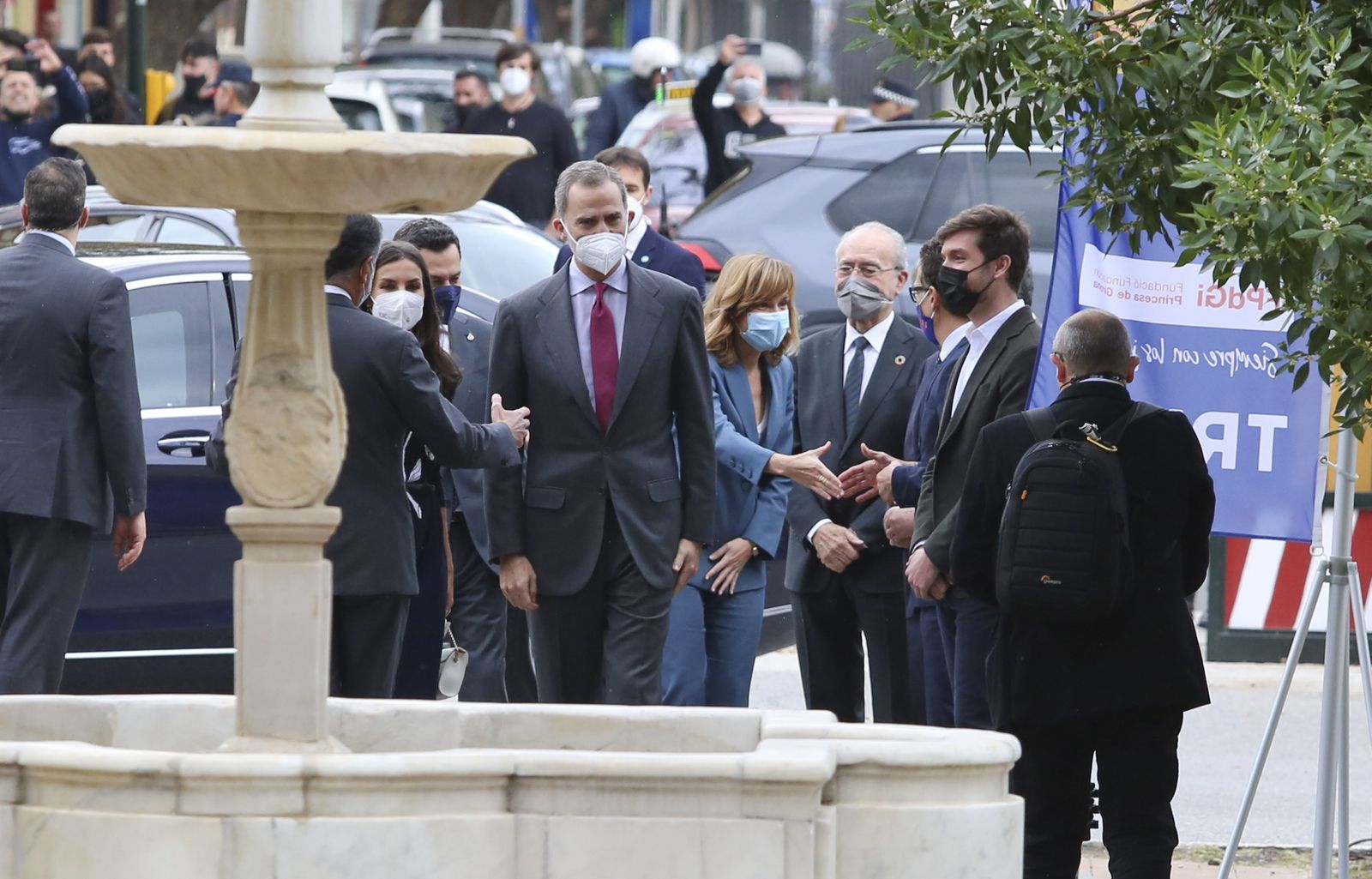 La visita de los Reyes a Málaga, en fotos