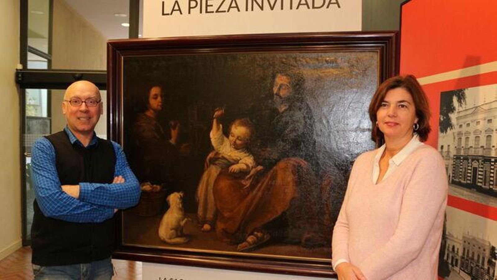 La Sagrada Familia del pajarito en el Museo de Chiclana como pieza invitada