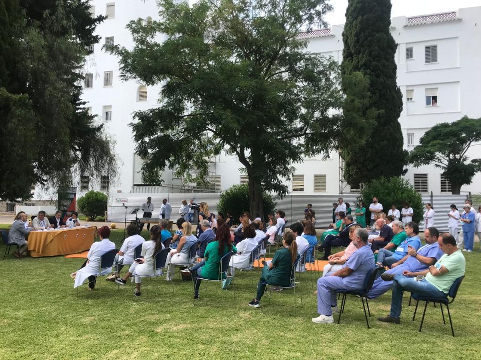 Acto reacreditación en la excelencia de cuidados del Hospital de Puerto Real