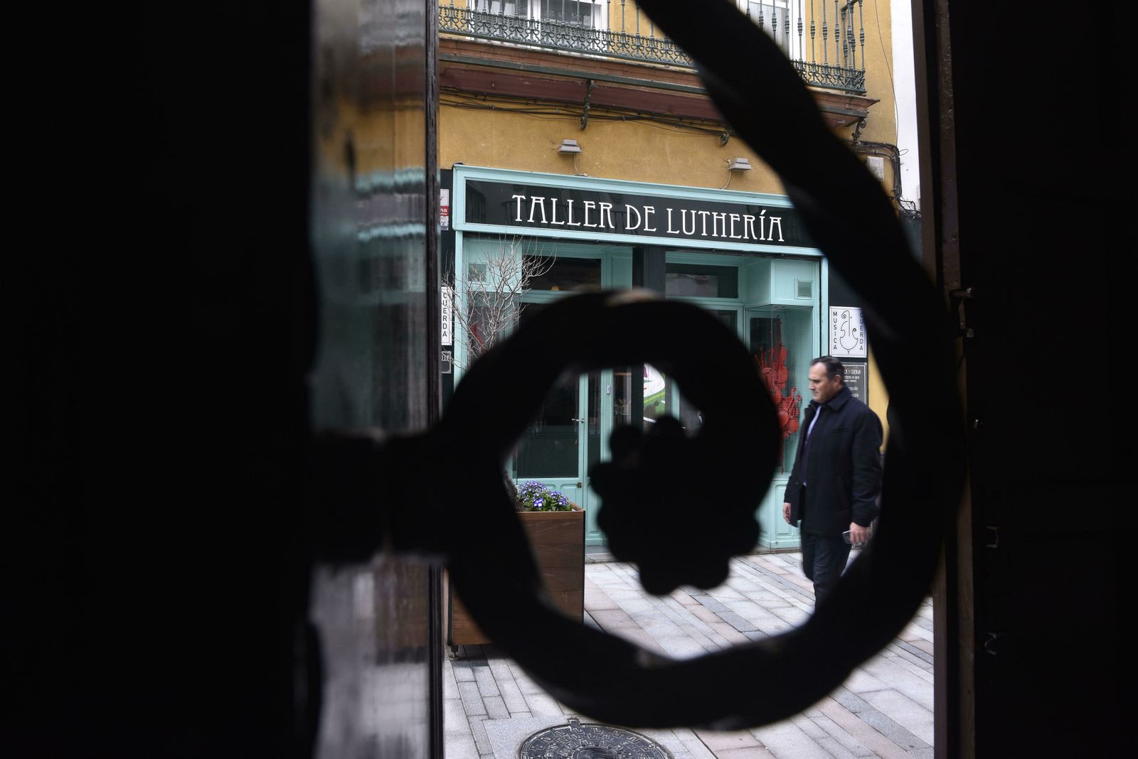 Imágenes de la reforma de la calle Baños