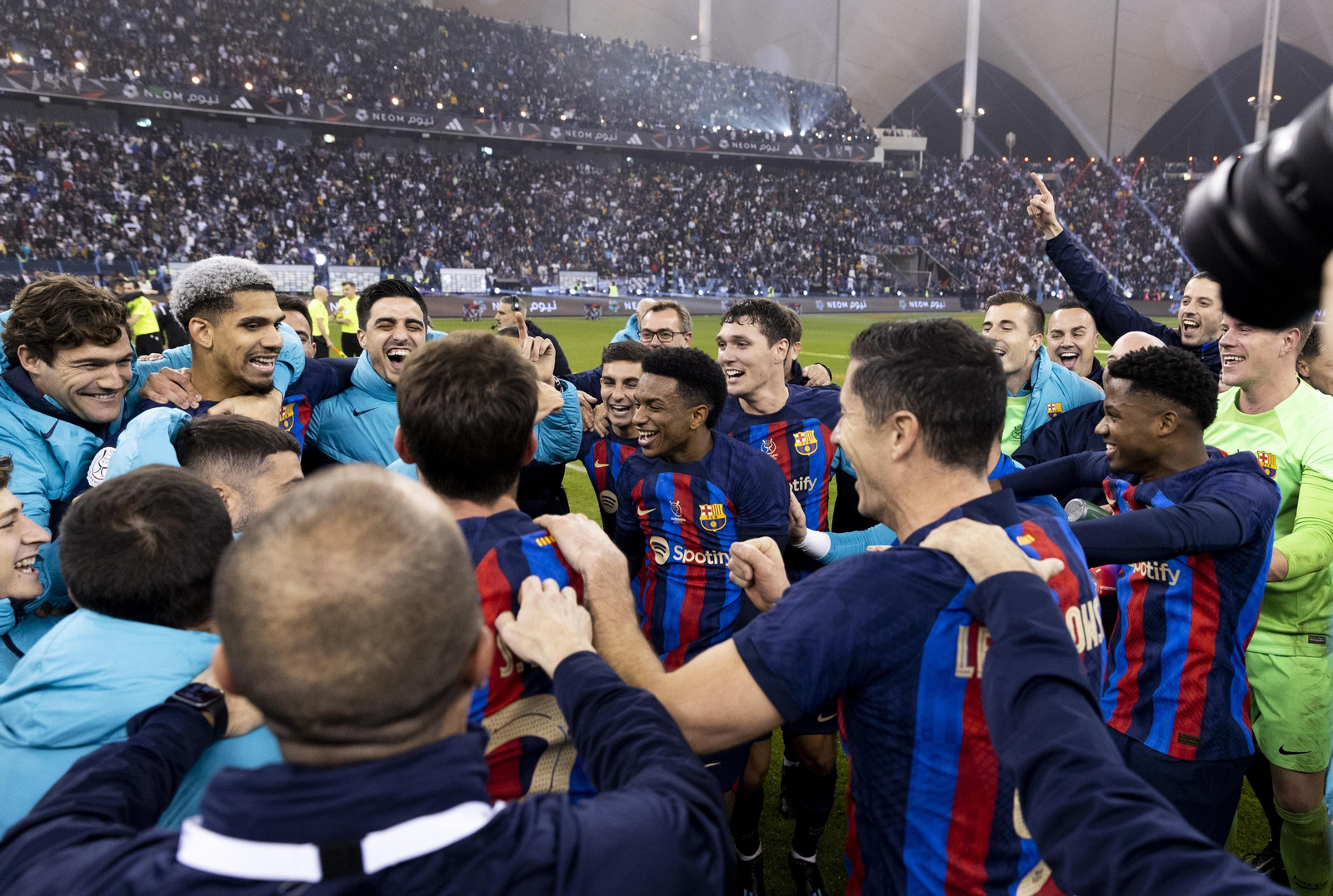 Las fotos de la Supercopa Real Madrid - Barcelona