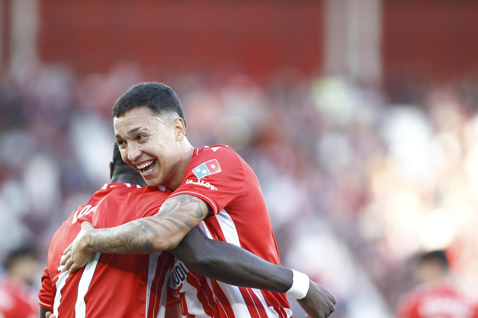 El partido U.D. Almería-Cádiz C.F. en imágenes