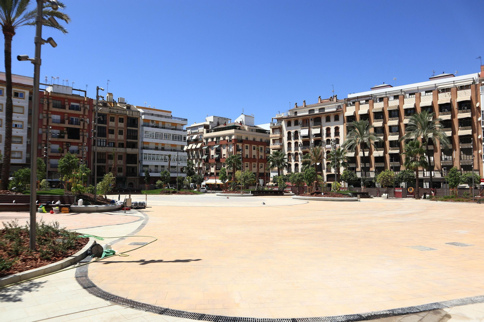 Así ha quedado la Plaza de La Merced tras la remodelación, en imágenes