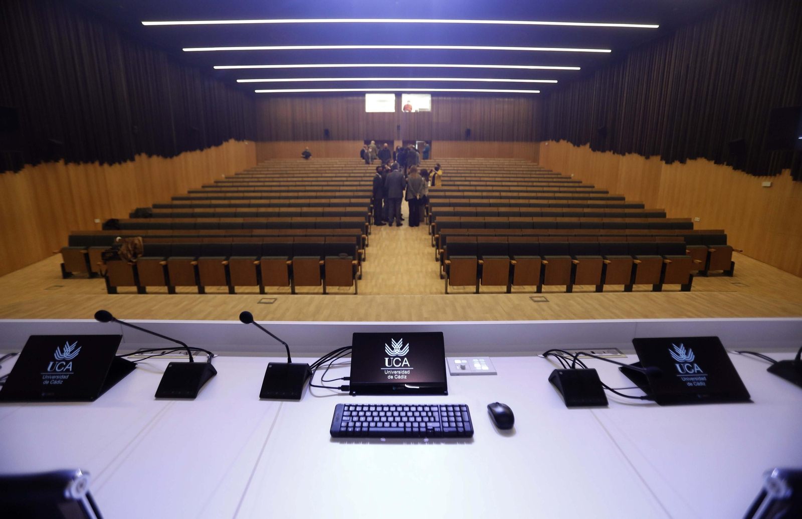 El nuevo salón de actos de la Politécnica El nuevo salón de actos de la Politécnica