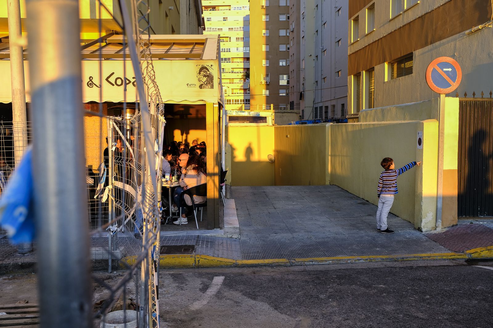 Imagen de un tramo de las obras en el Paseo Marítimo.