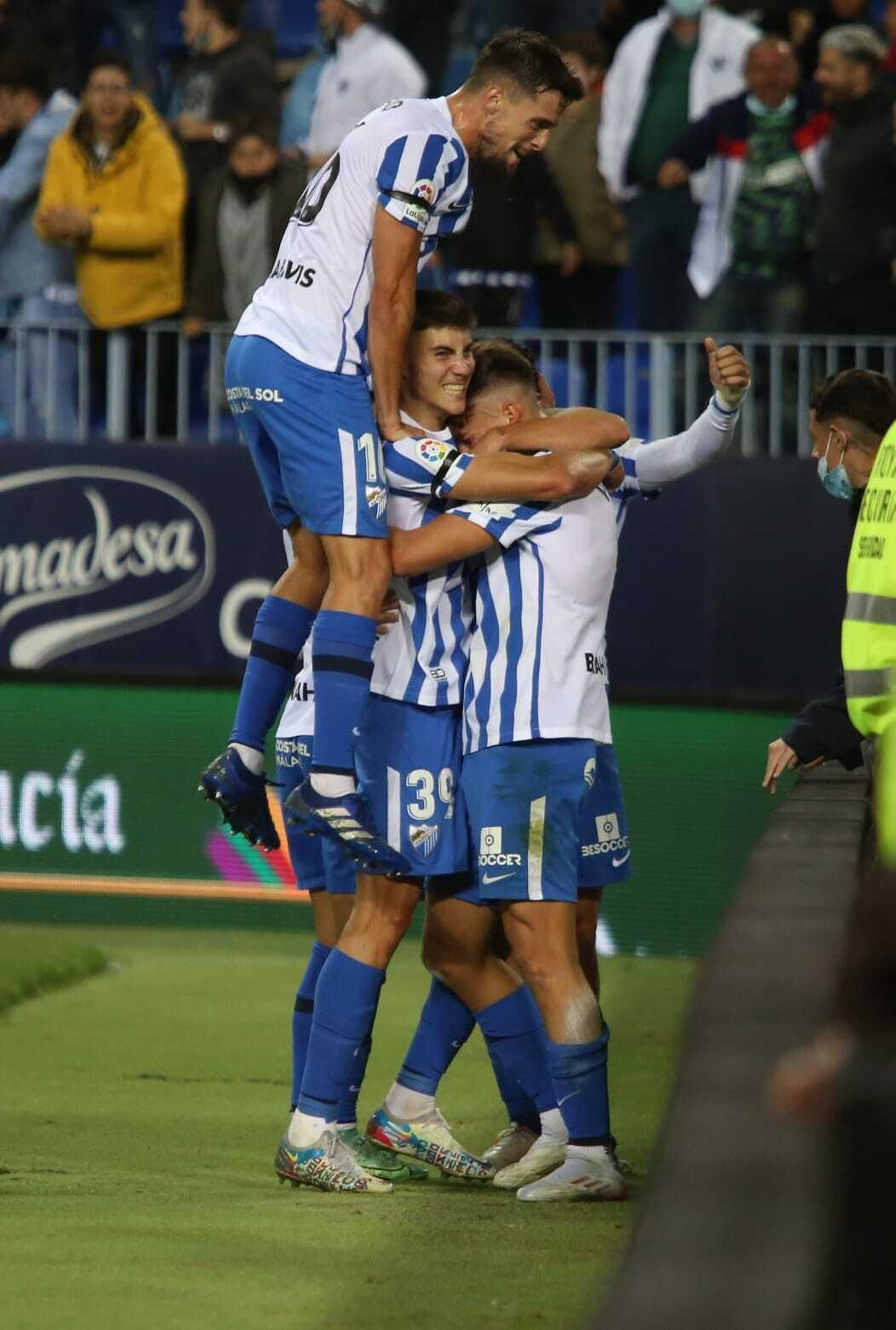 Las fotos del Málaga-Real Sociedad B