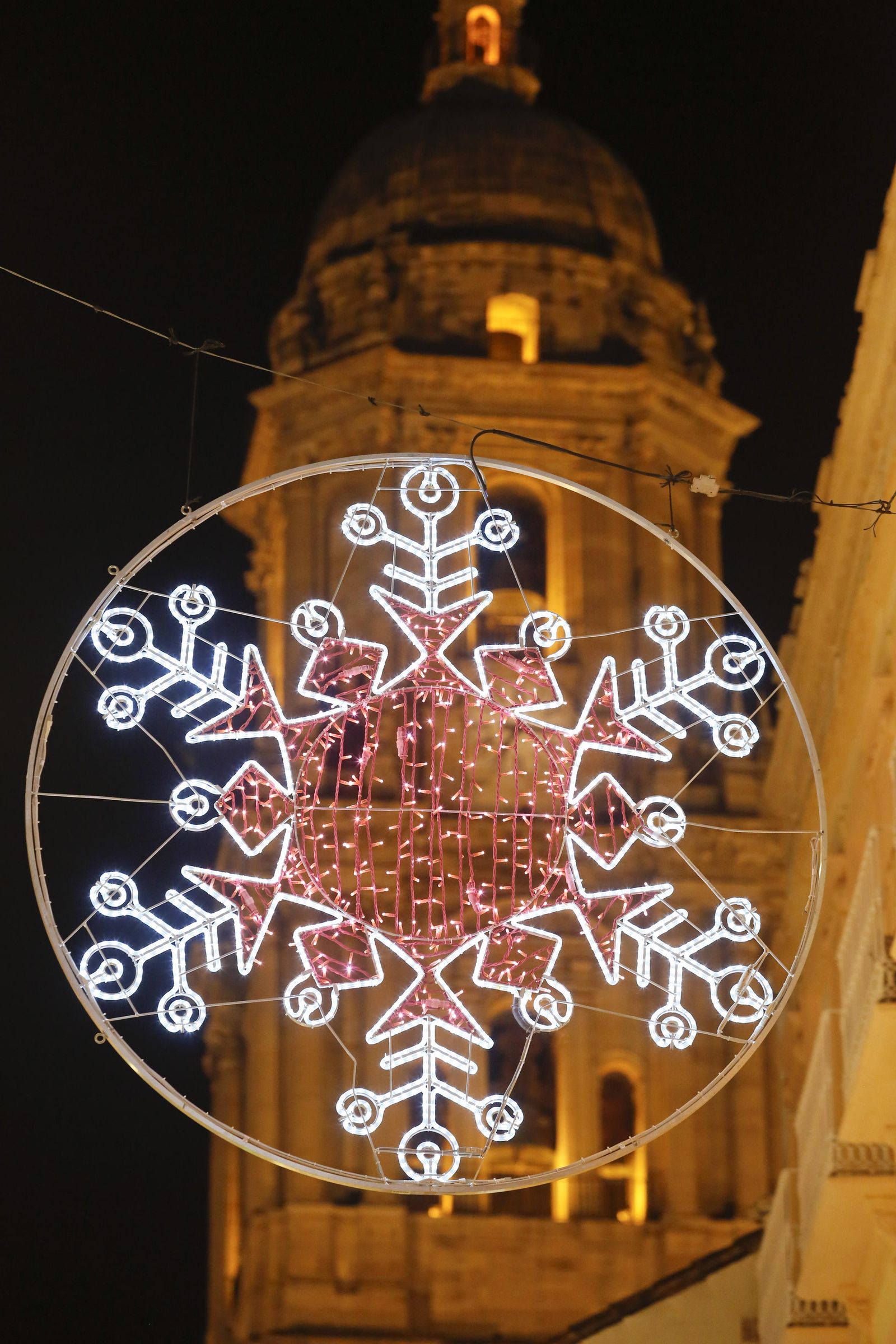 Encendido del alumbrado de Navidad en Málaga