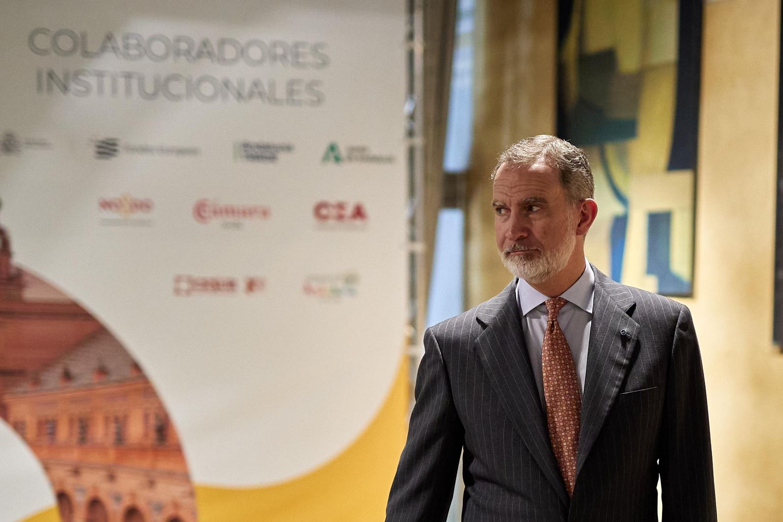 Las fotos de Felipe VI en el Real Monasterio de San Jerónimo de Granada en la reunión de las Reales Maestranzas de España