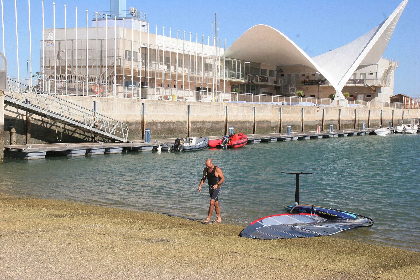 El Centro de Tecnificación de Vela, ubicado en El Puerto.
