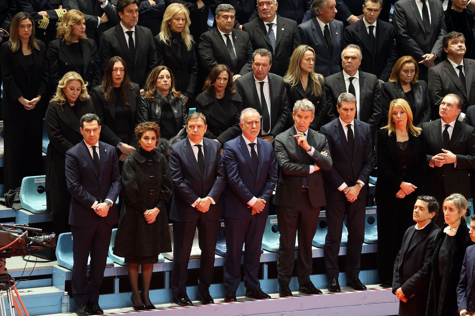 Fotografías de la misa funeral por las víctimas del accidente de tren en Adamuz