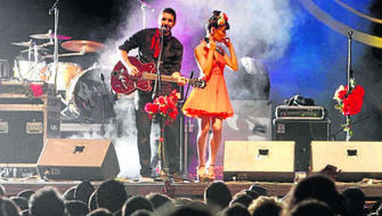 Fuel Fandango, sobre el escenario.