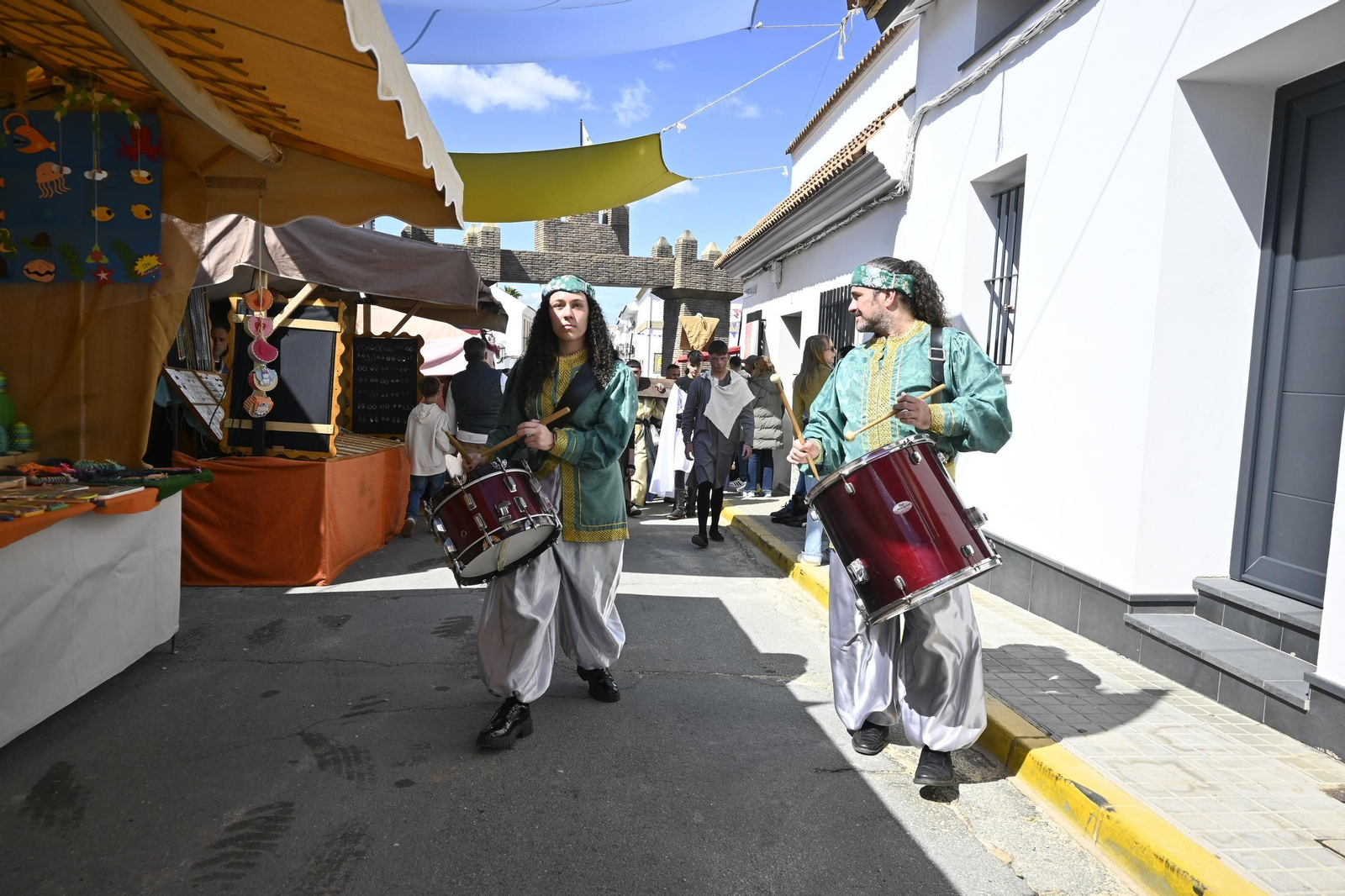 Las mejores imágenes de la Feria Medieval del Descubrimiento en Palos de la Frontera 2025