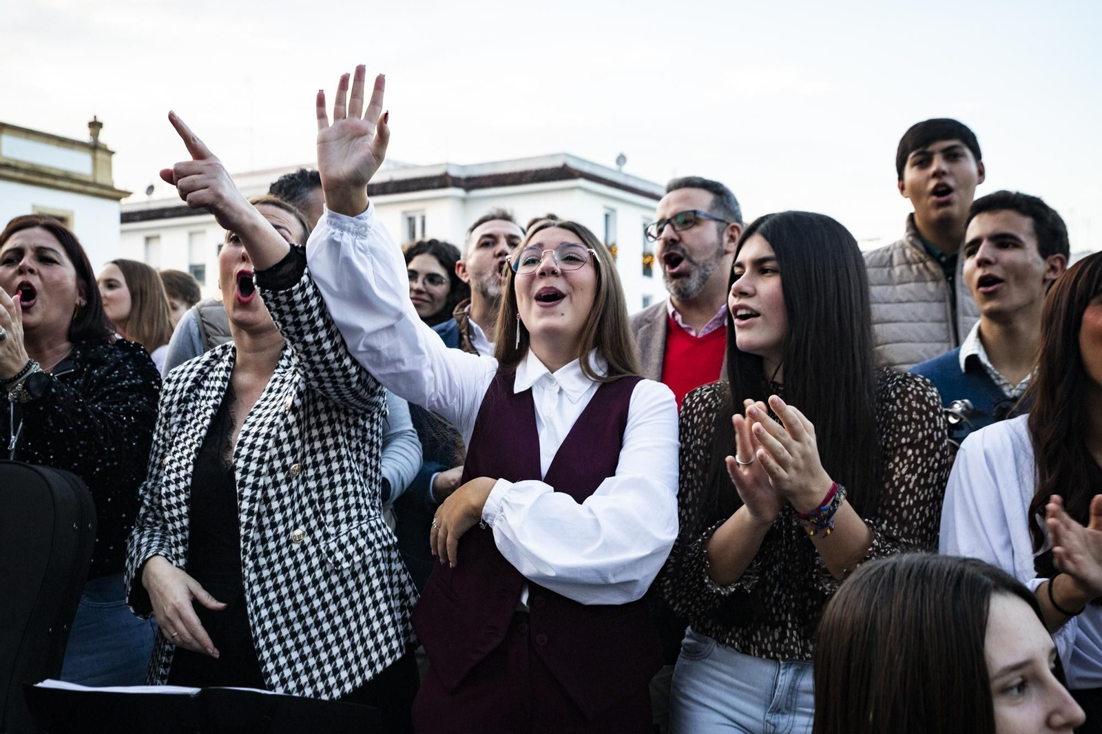 Imágenes de zambombas del día 13 de diciembre en Jerez