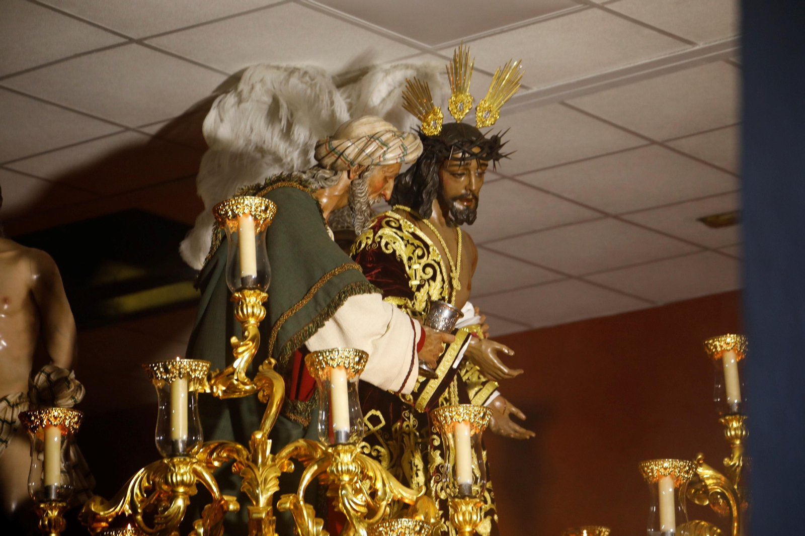 Las imágenes de la devoción ante la Virgen de la Paz en Capuchinos