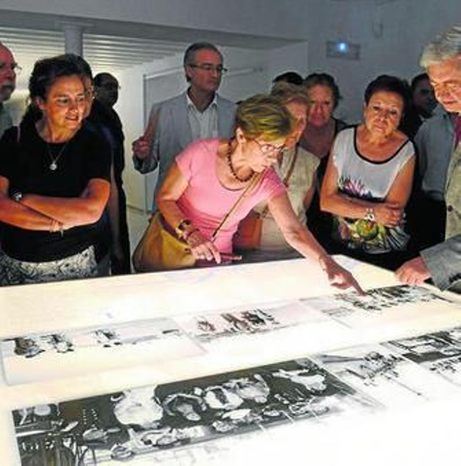 El director del Museo de Cádiz ofreció ayer una visita guiada.