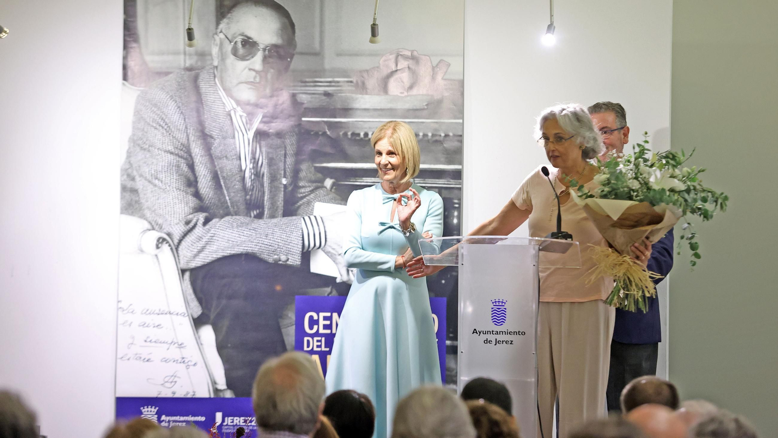 Imágenes de los actos del sábado en la Feria del Libro de Jerez