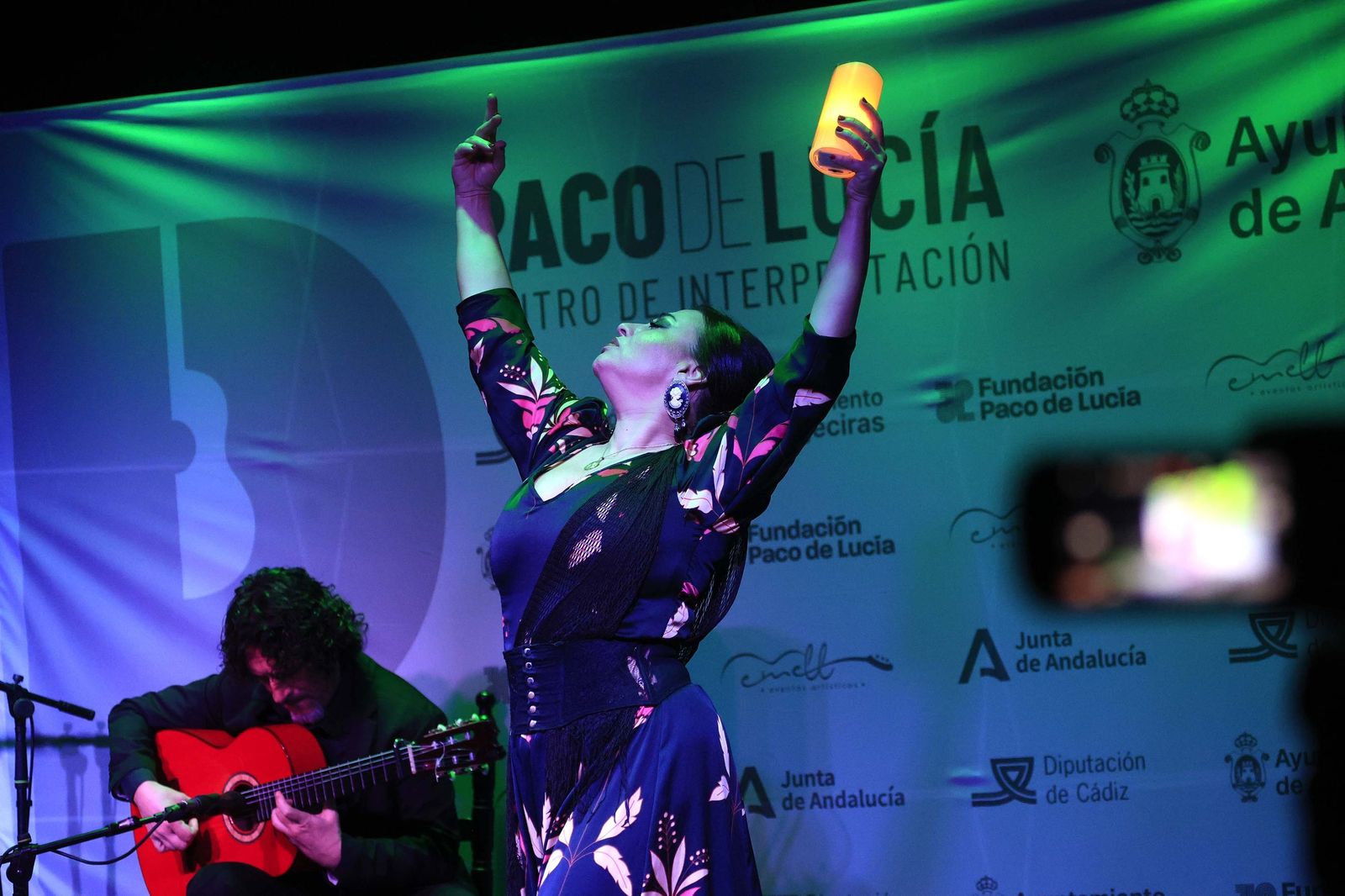 Fotos del espectáculo "Para ti, Paco" de Noelia Sabarea en Algeciras