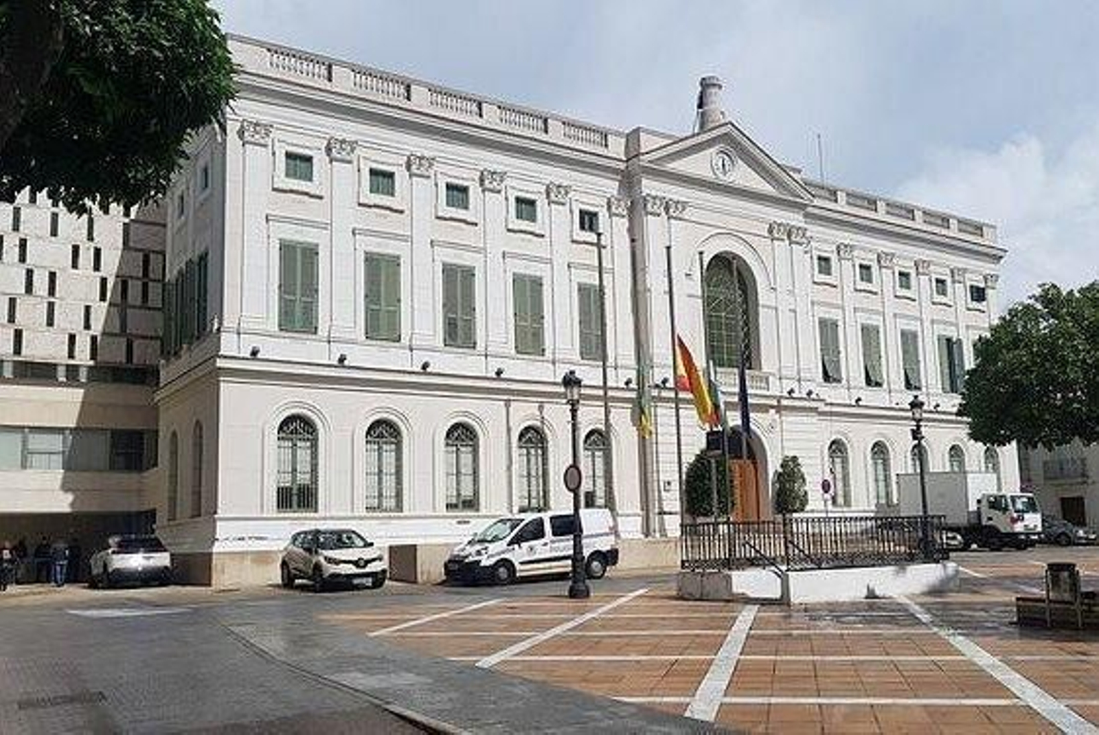 Una imagen del Ayuntamiento portuense, en la plaza de Isaac Peral.