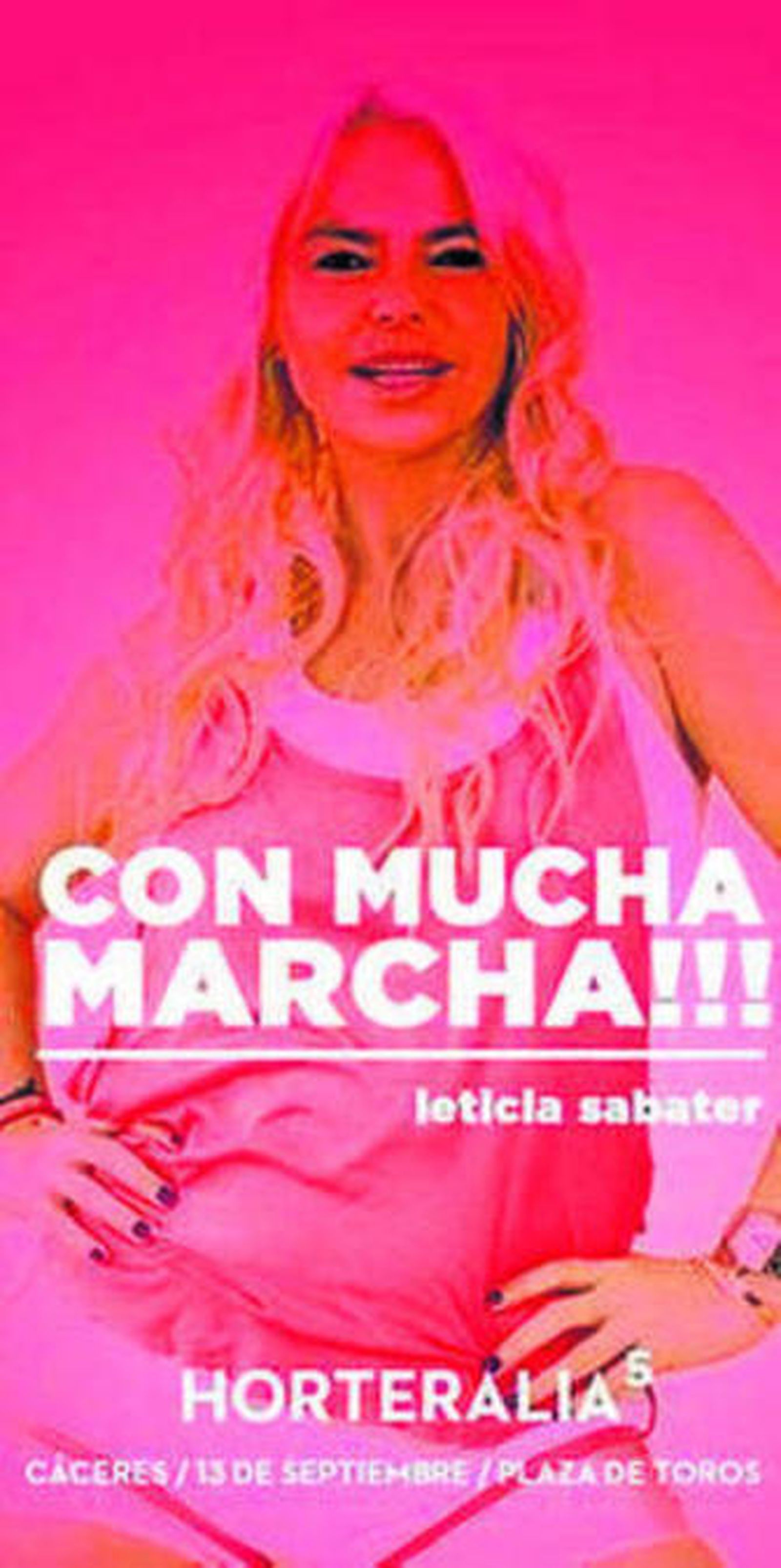 Rebeca y Leticia Sabater cantan en Horteralia