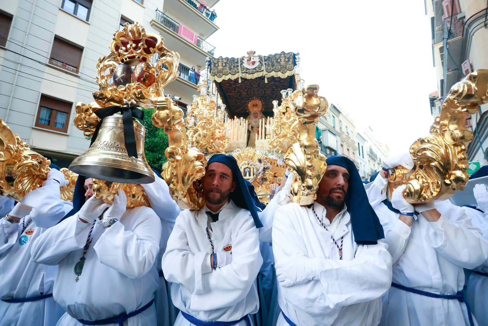 Las fotos de La Paloma en el Miércoles Santo de Málaga