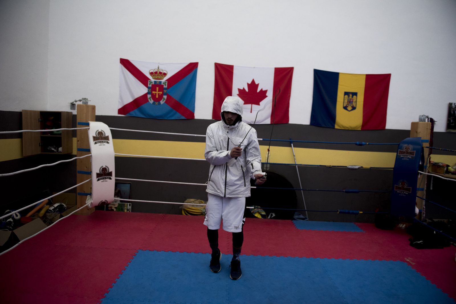 Así prepara Abde su asalto al WBC Mediterráneo