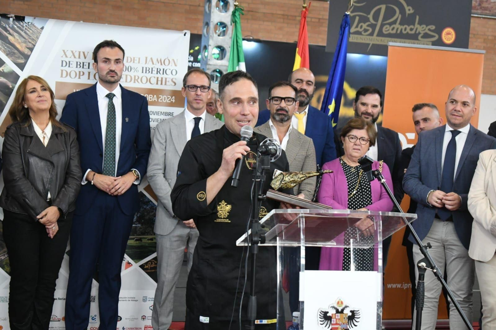 El concurso de mejor cortador en la Feria del Jamón de Los Pedroches, en imágenes