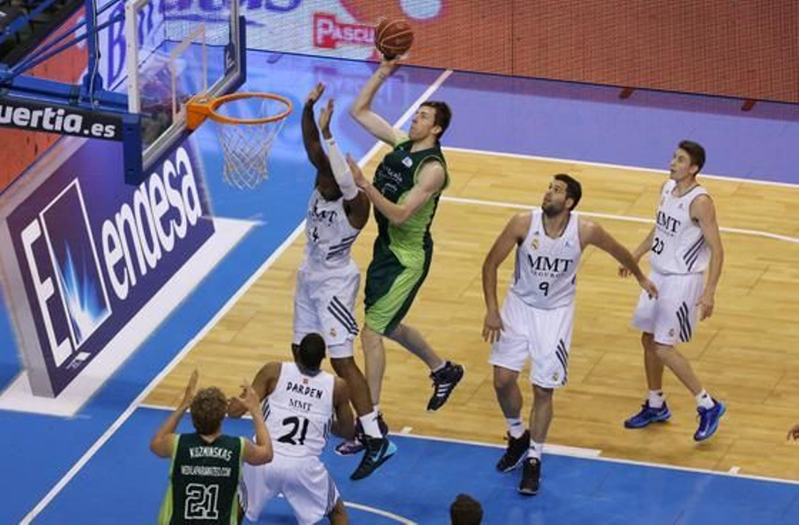Las imágenes del Unicaja-Real Madrid