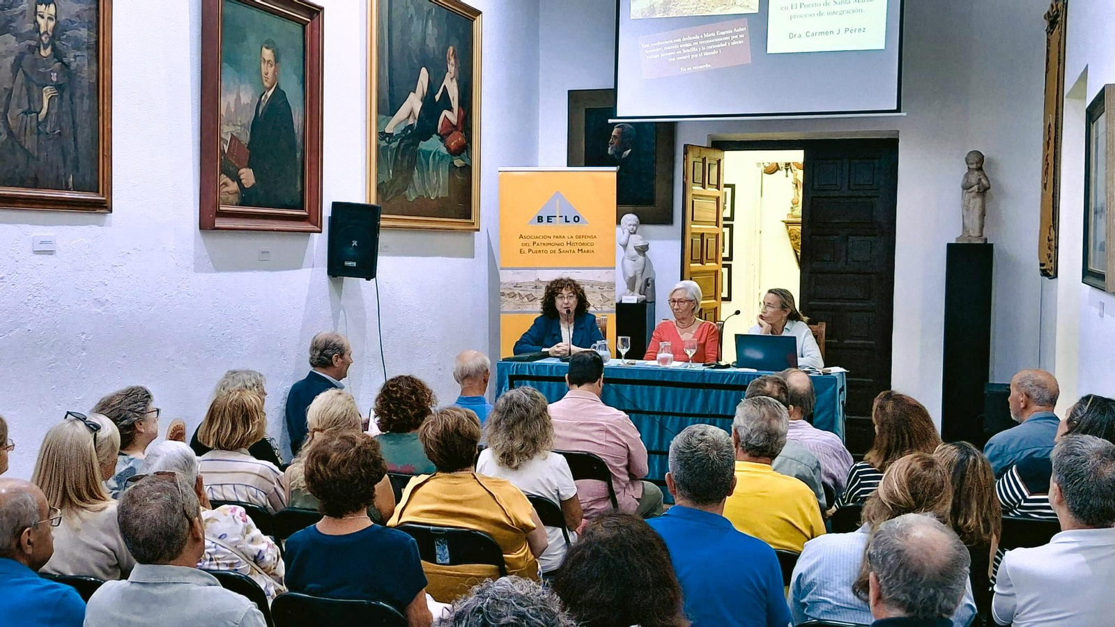 Una imagen de la charla 'Diálogos de Patrimonio'.