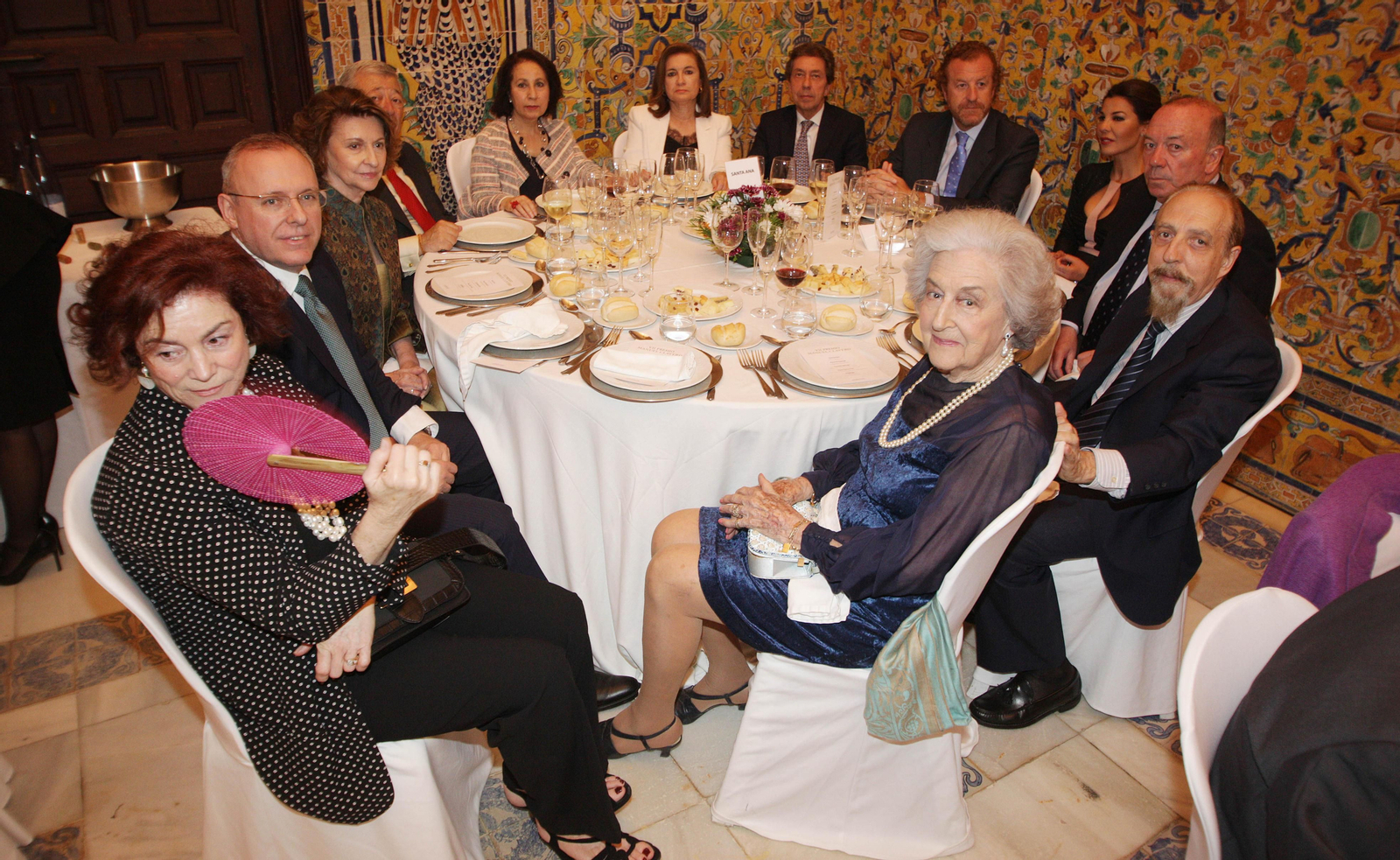 Los asistentes al VII Premio Manuel Clavero