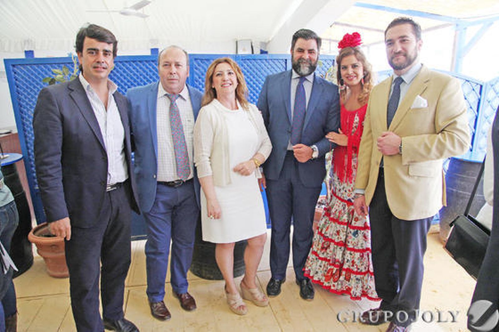 Carlos Ruiz (de Navarro Hermanos), Benjamín Sánchez, Mercedes Vidal, Angel Alfonso y Marco Antonio Gómez (Cope).

Foto: Vanesa Lobo