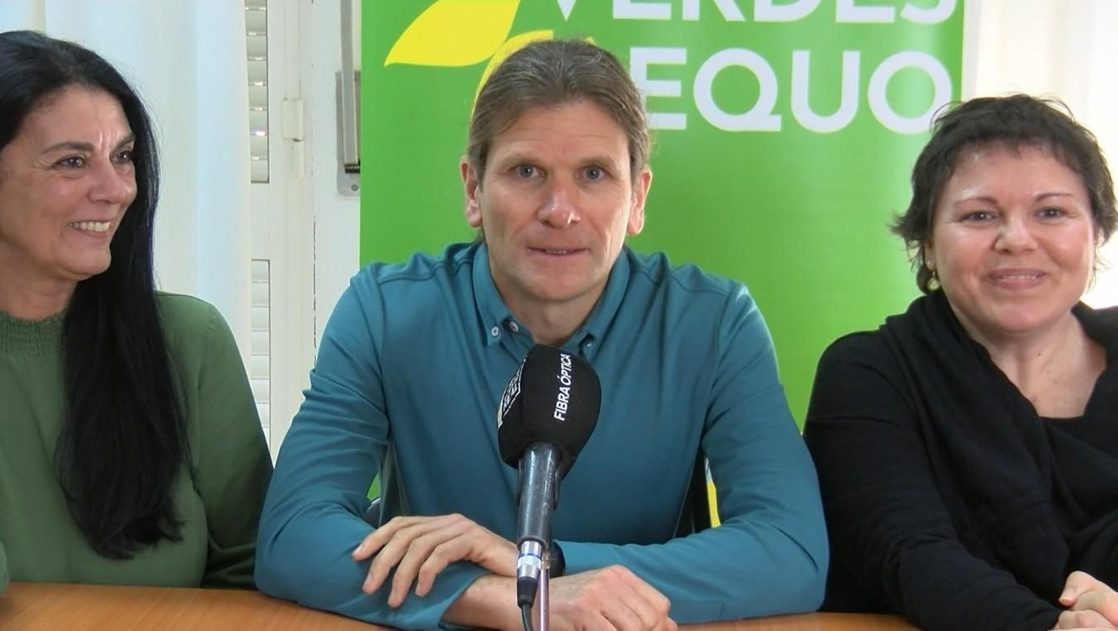 Iván Canca en la rueda de prensa que ofreció este jueves