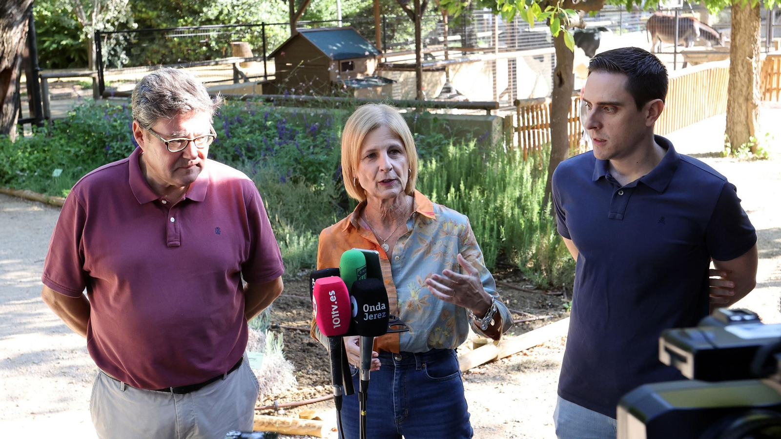 Visita a la escuela de verano en el Zoo de Jerez