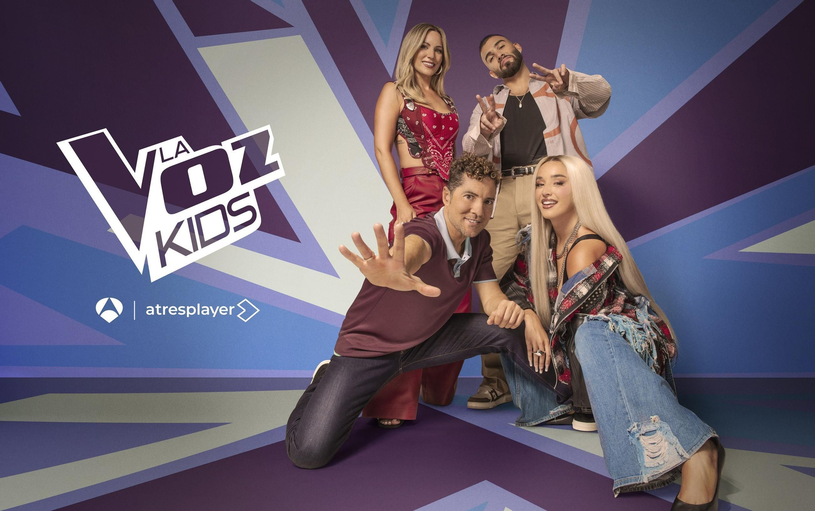 Edurne, David Bisbal, Manuel Turizo y Lola Índigo serán los coaches de la nueva edición de 'La Voz Kids'.