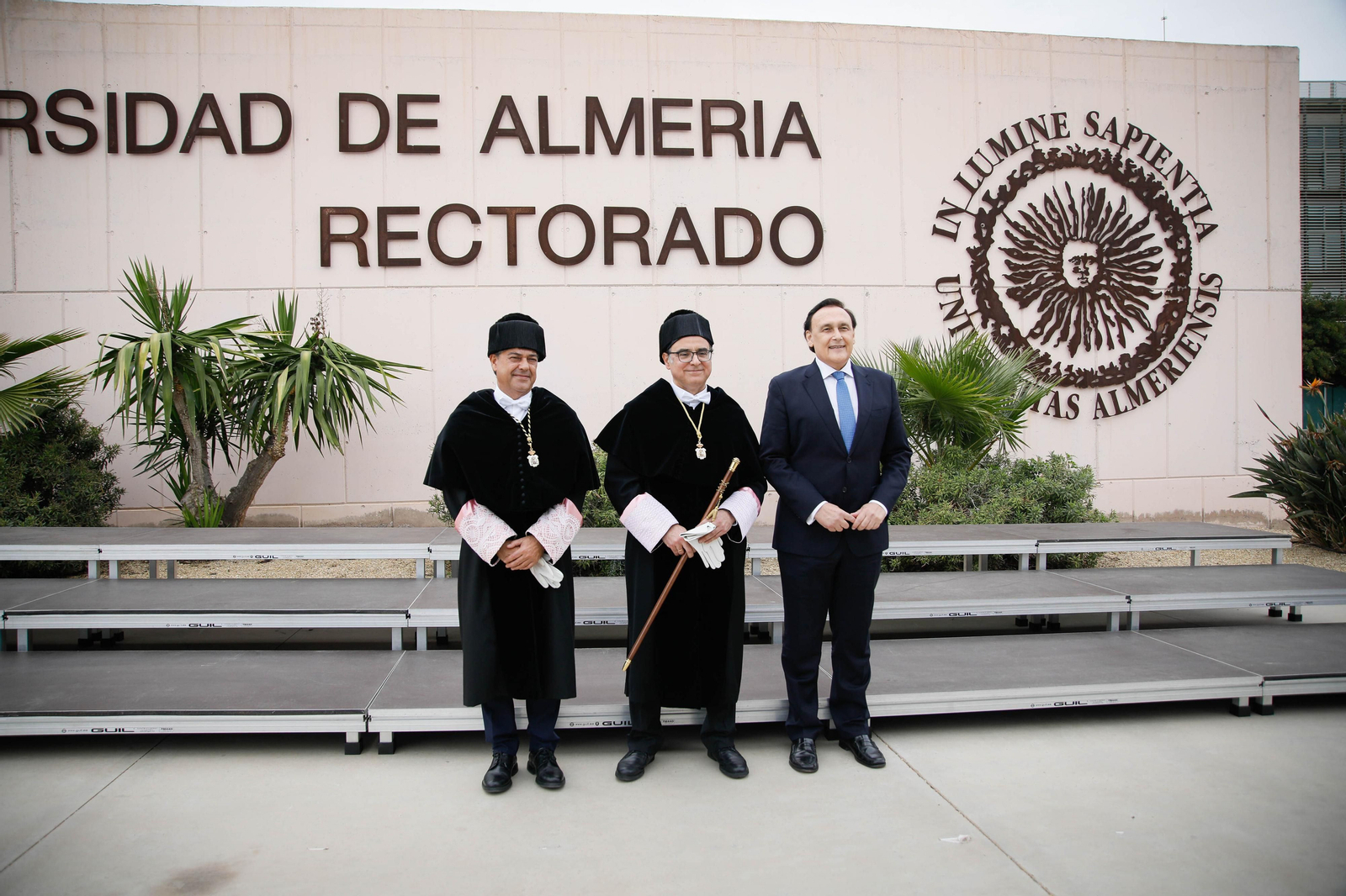 Las imágenes de la Investidura de José Céspedes como rector de la UAL