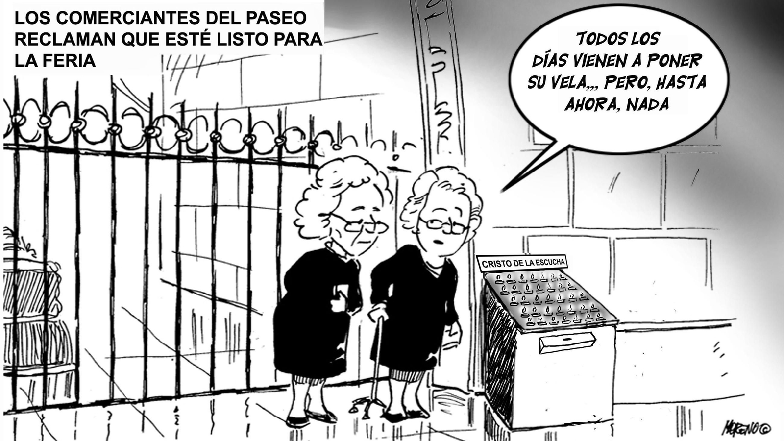 Petición comerciantes Paseo