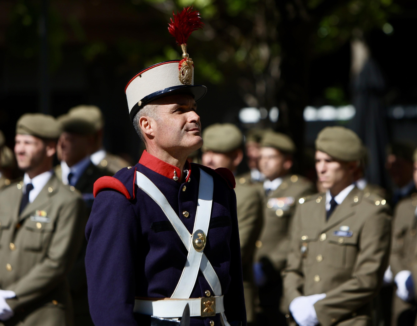 Acto homenaje de Daoiz