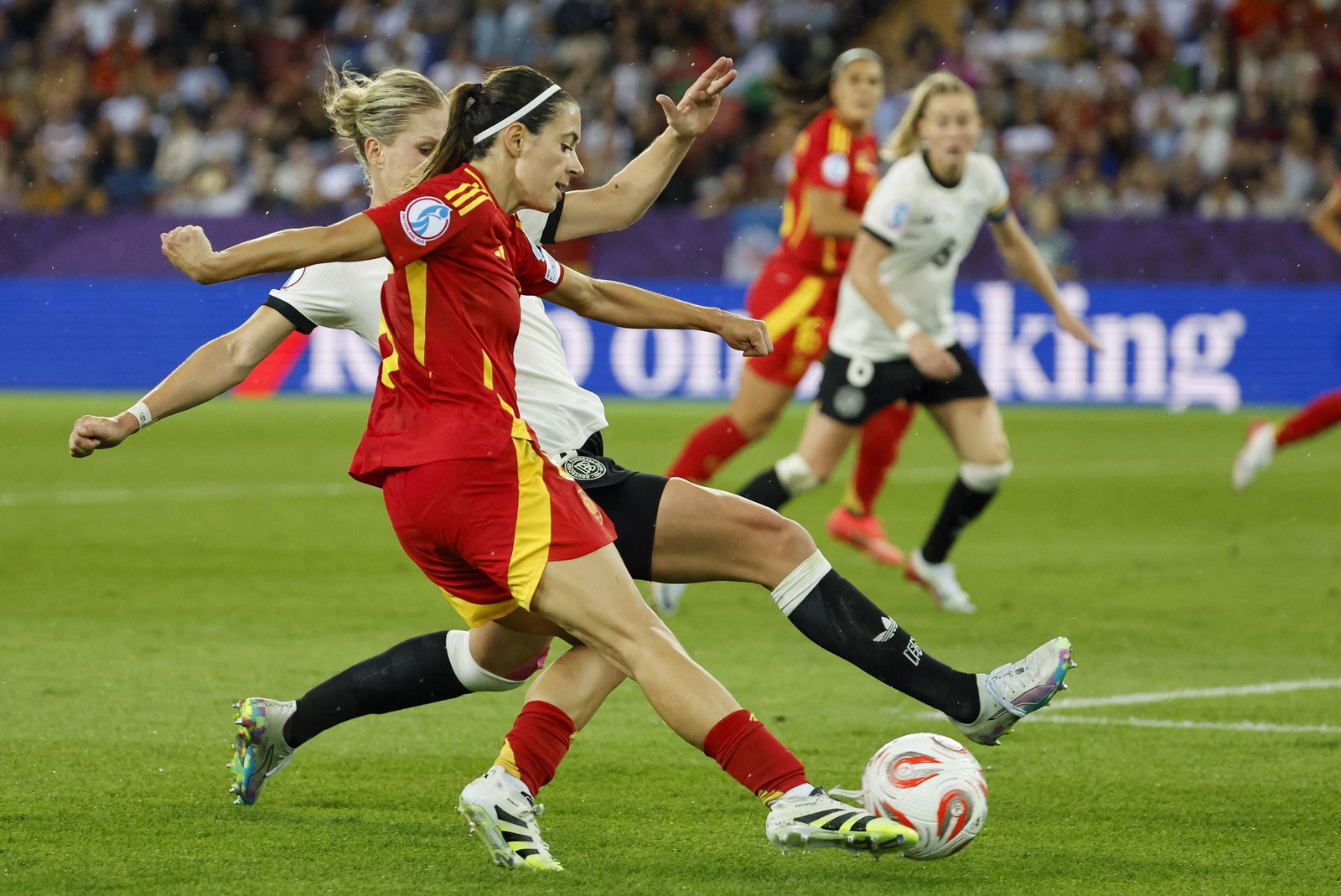 Las mejores imágenes del pase a la final de España ante Alemania en la Eurocopa femenina