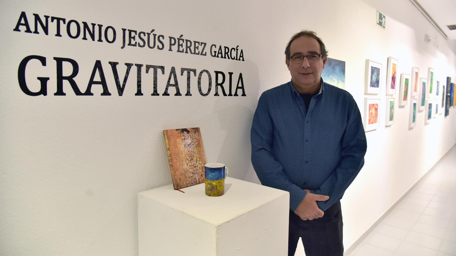 Antonio Jesús Pérez, intendente principal de la Policía Local de Algeciras es, además, un consumado pintor.