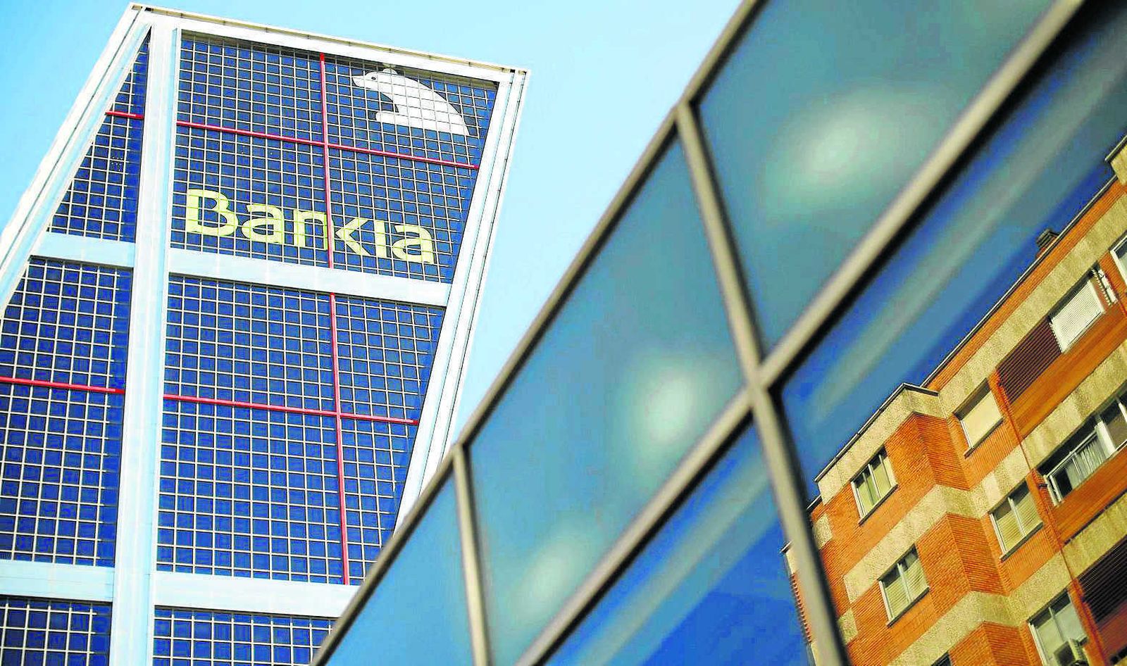La sede central de Bankia , en las Torres Kio de Madrid.