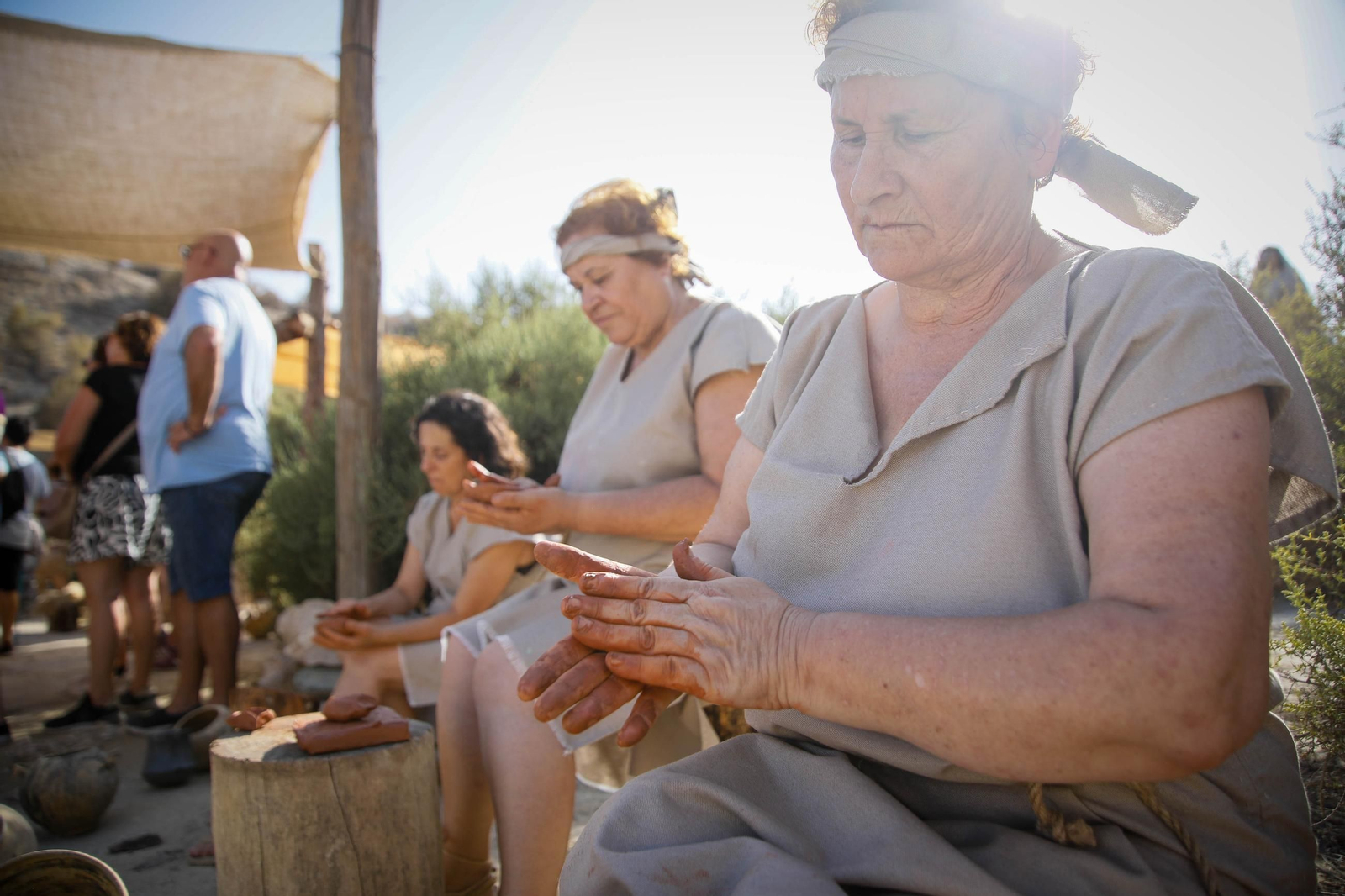 Así se ha vivido la segunda recreación histórica de la cultura argárica en Antas