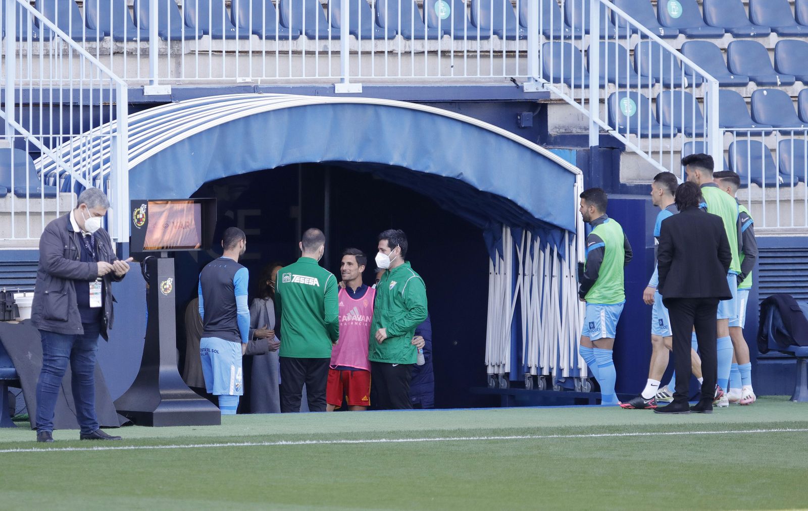 Las fotos del Málaga CF-Zaragoza